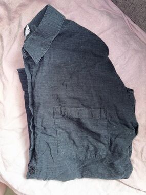 100% Cotton, Short-Sleeved, Button-Up- APRAW